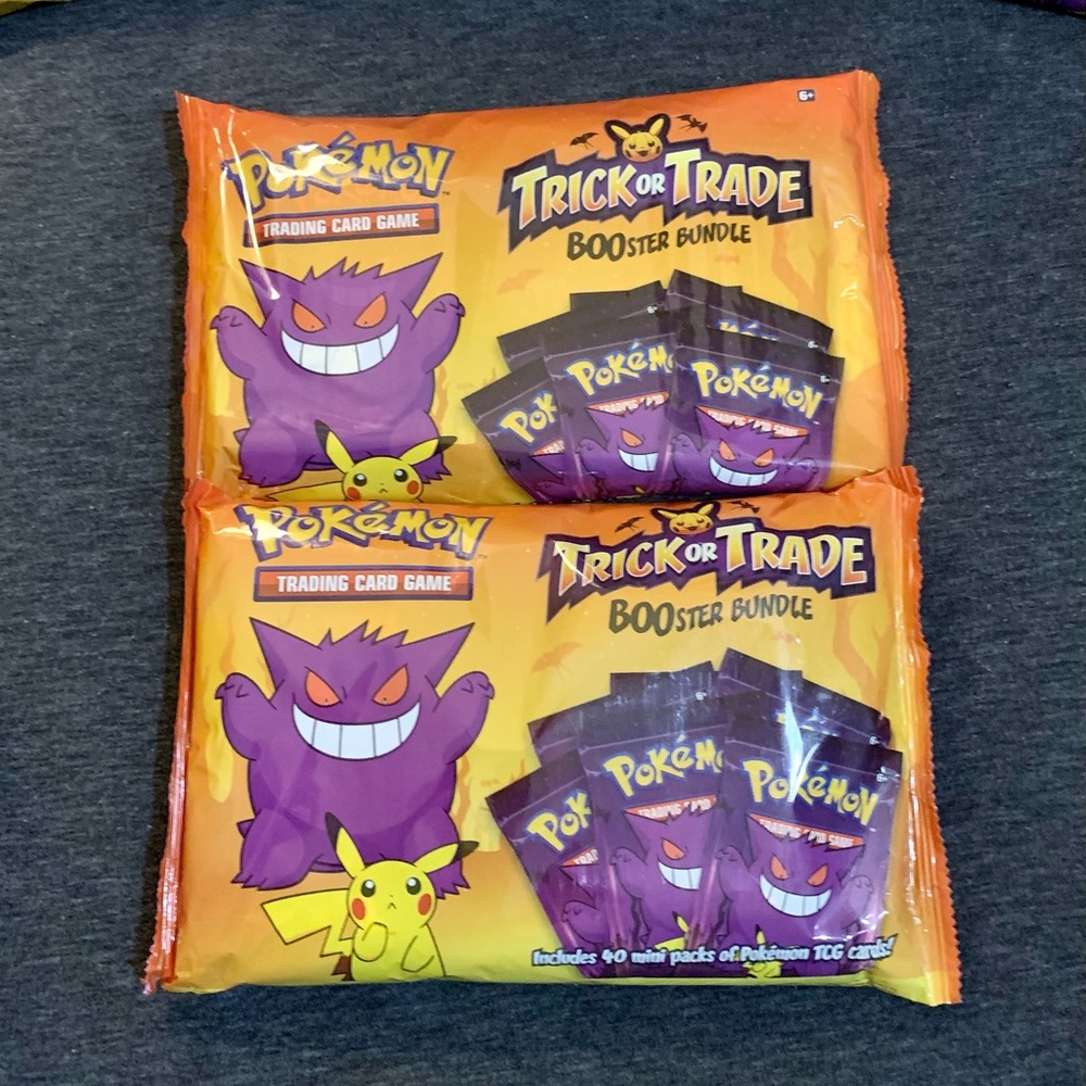 Pokémon Trick Or Trade Booster Bundles 🎃 Halloween x2